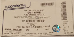 Oxford Ticket 2017